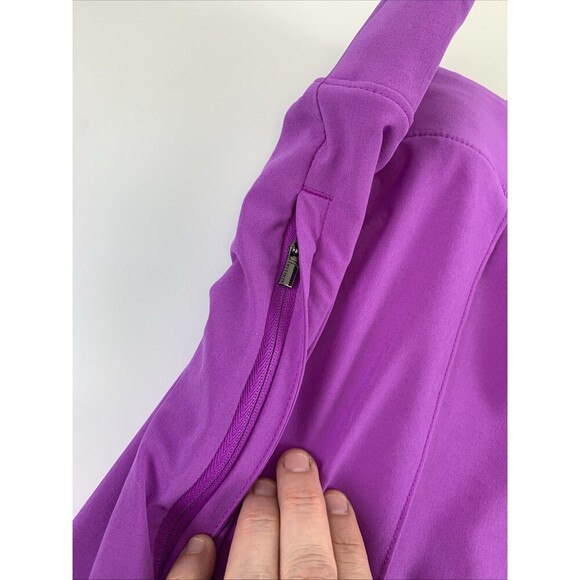 Athleta Brooklyn Heights Vienna Slim Pant Purple Pull On 882642 Womens Plus 26 - Picture 7 of 15